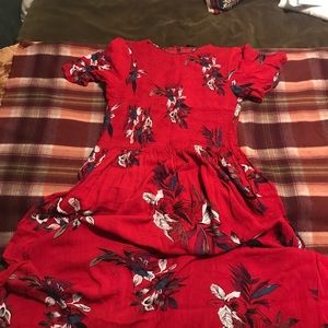 Roolee floral print dress